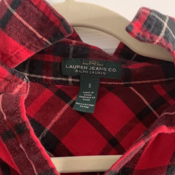 Ralph Lauren plaid flannel - Picture 2 of 3